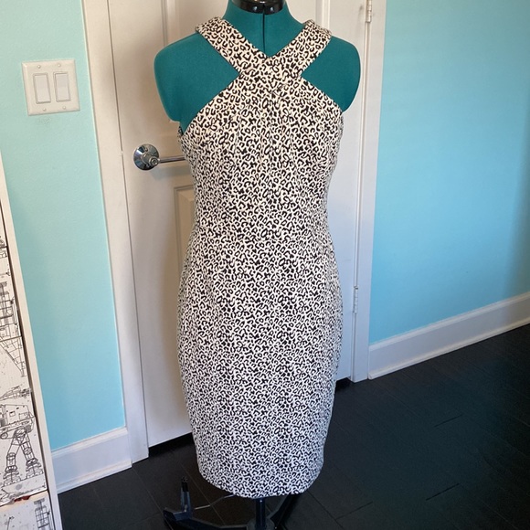 Trina Turk black and white zebra dress - Picture 2 of 14